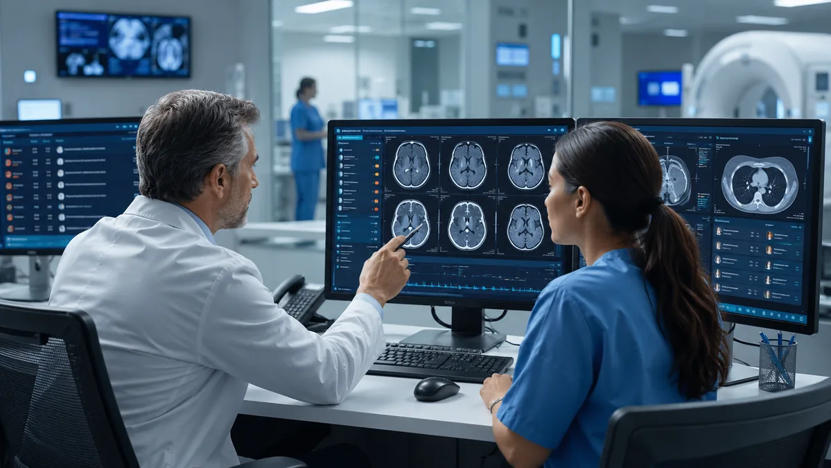 AI-Assisted Teleradiology Workflow