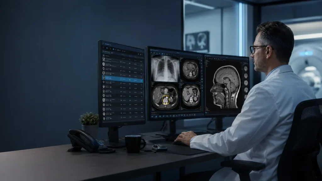 Radiologist-Led AI Workflow Support